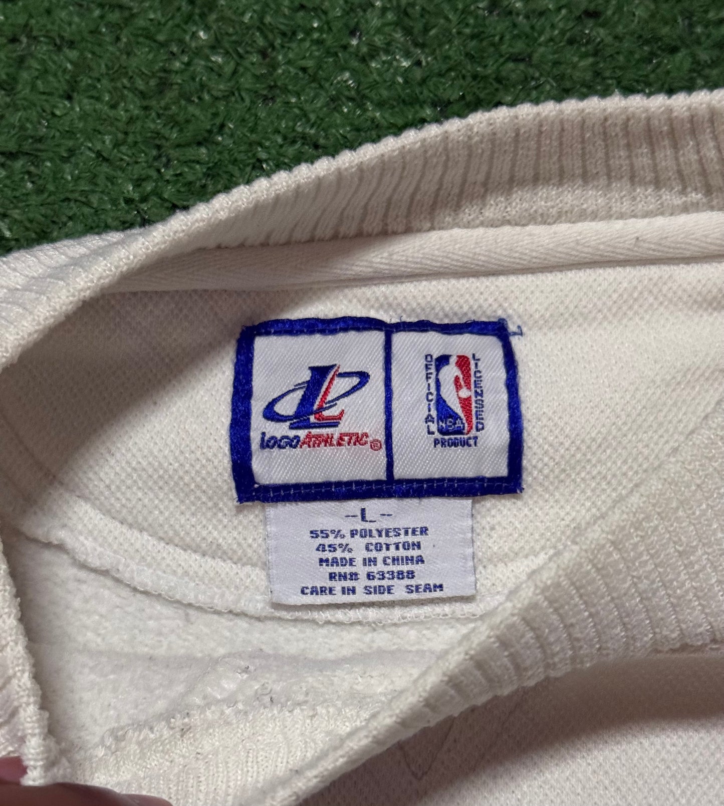 Vintage Seattle SuperSonics Crewneck White
