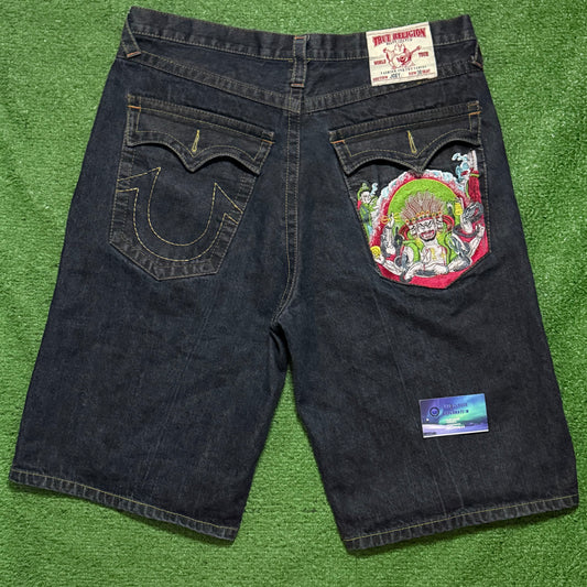 Vintage True Religion Jorts
