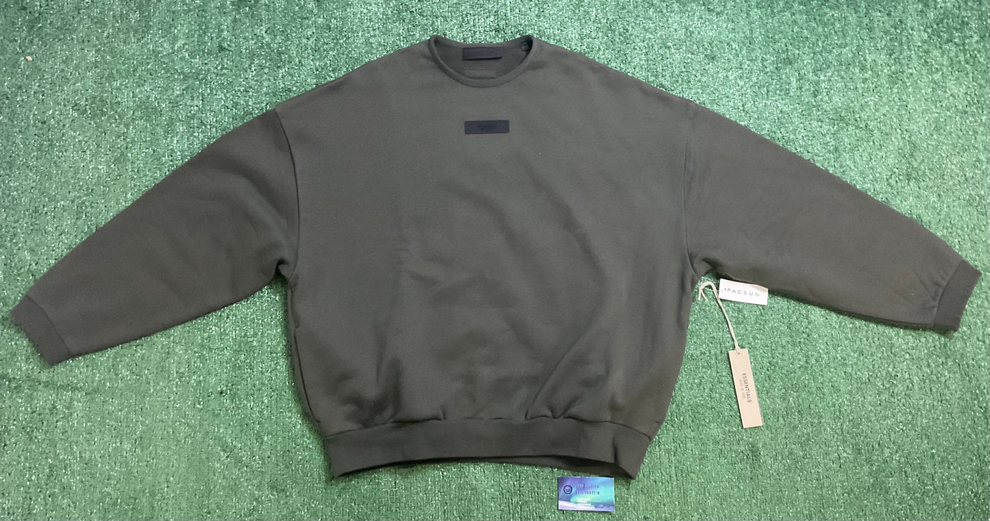 Fear of God Essentials Ink black Crewneck