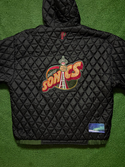 Vintage Seattle SuperSonics Jacket Reversible