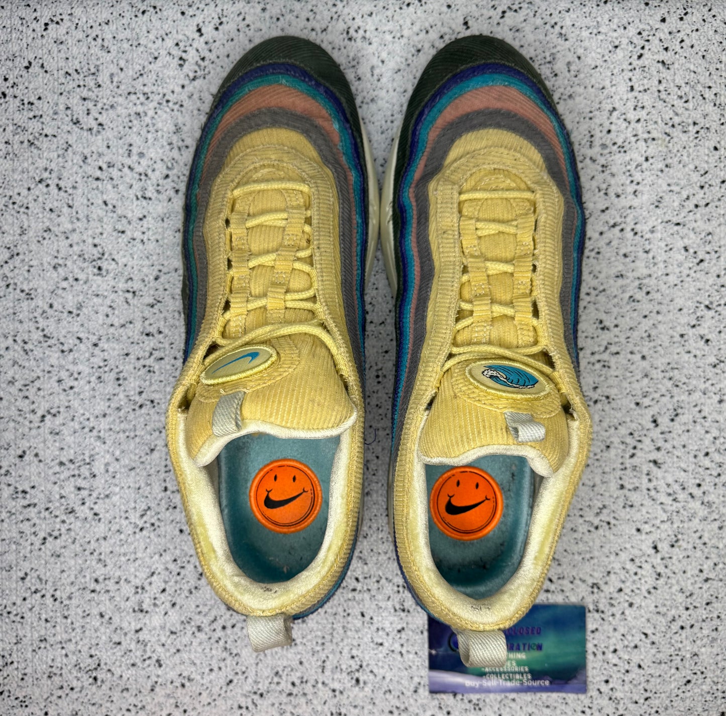 Nike Air Max 1/97 Sean Wotherspoon 9.5 Men/11 Women “Preowned”