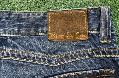 Rivet De Cru embroidered jeans