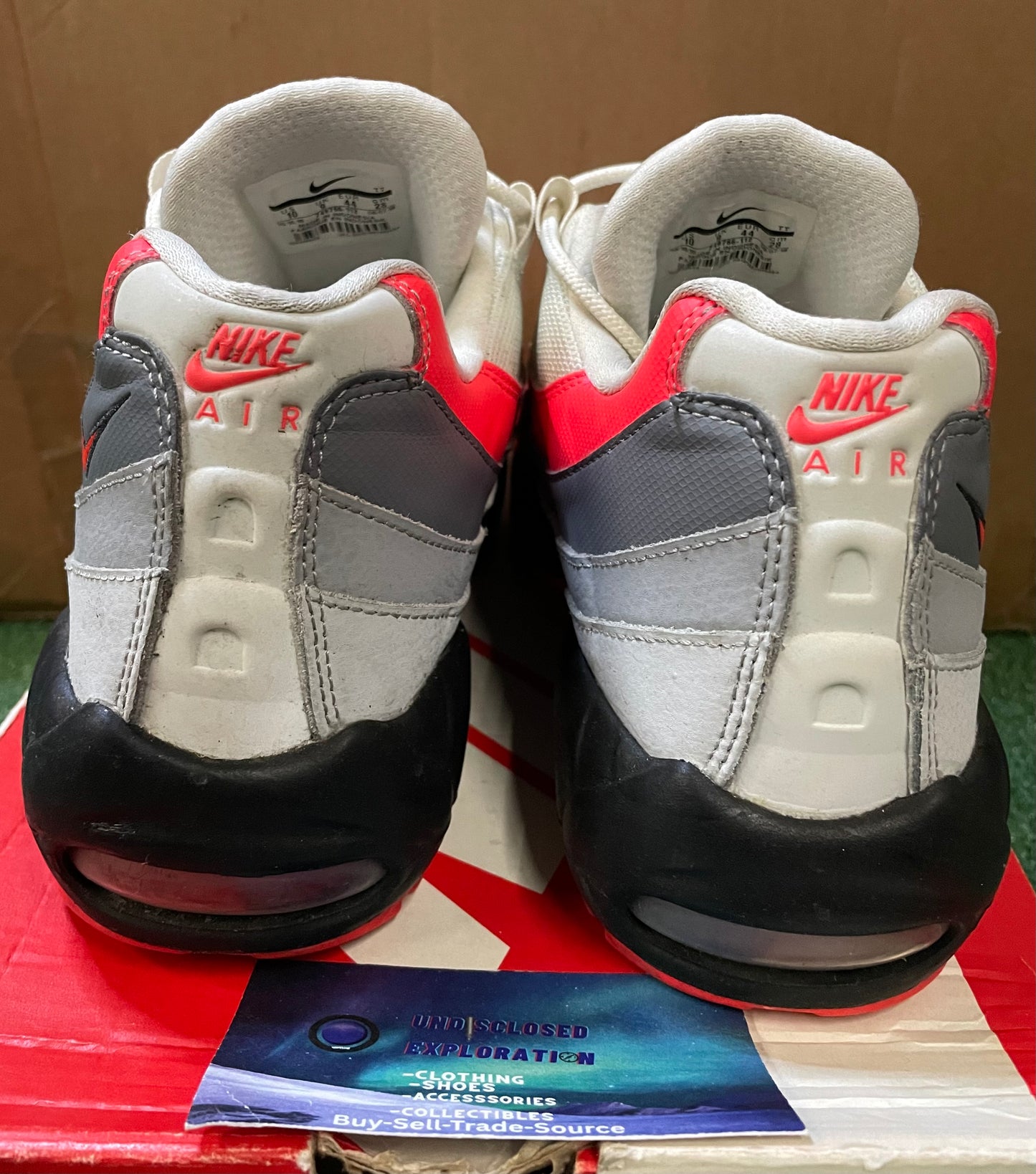 Nike Air Max 95 bright crimson comet size 10men/11.5women