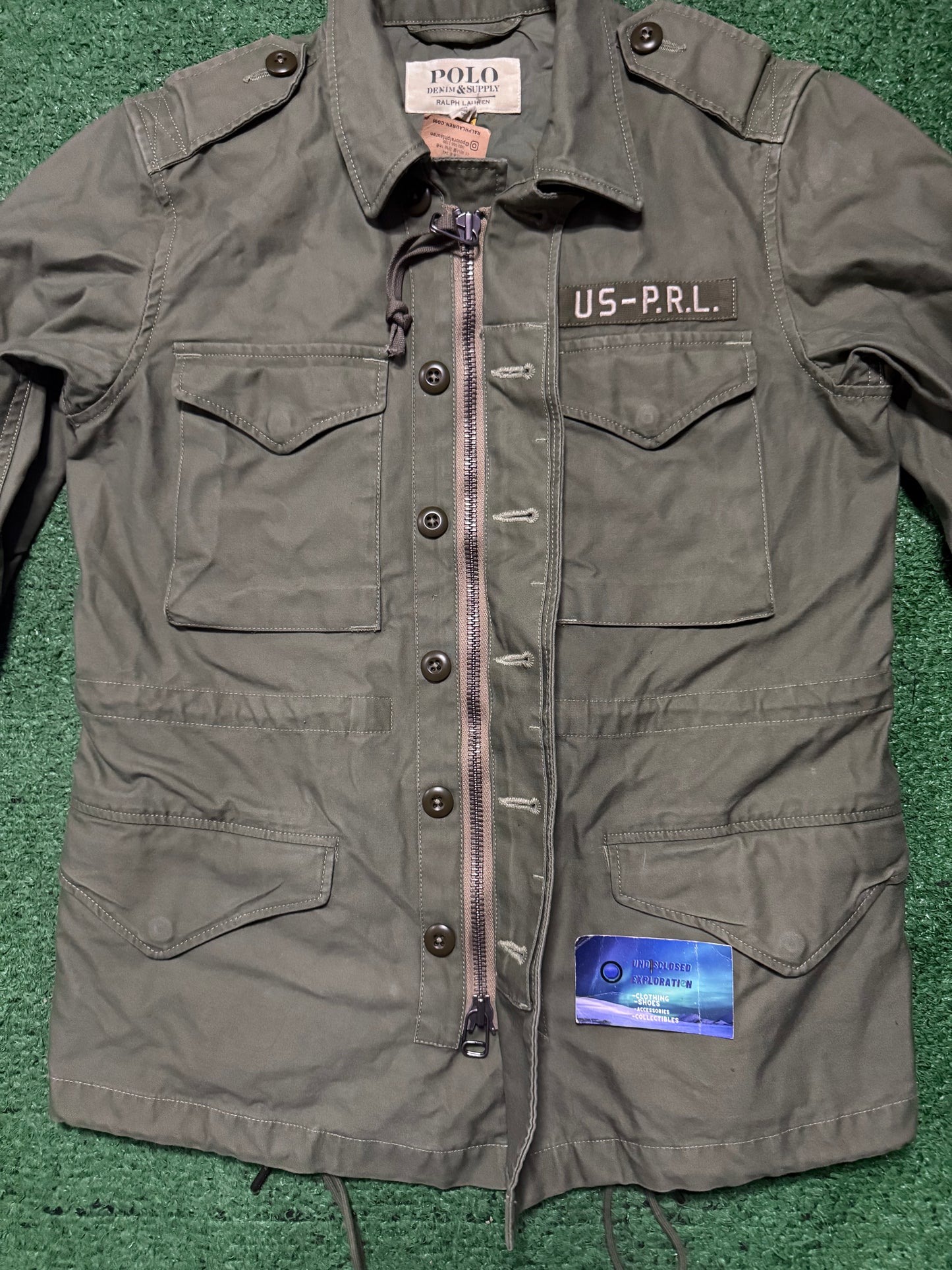 Polo Ralph Lauren Denim Supply Military Utility Jacket