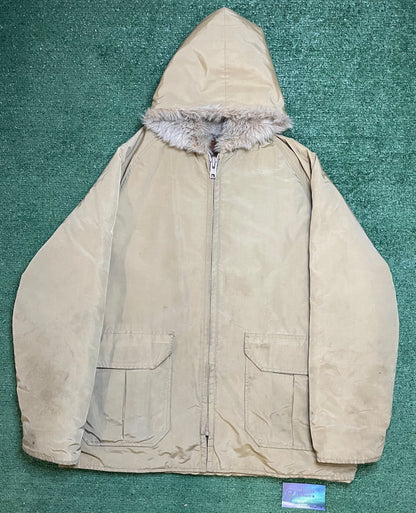 Vintage woolrich sherpa jacket