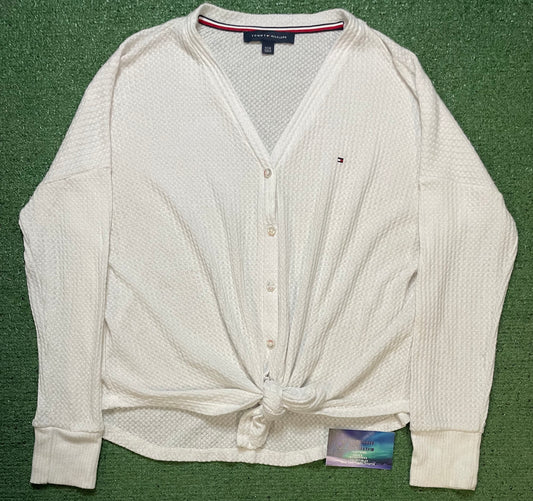 Tommy Hilfiger cream cardigan