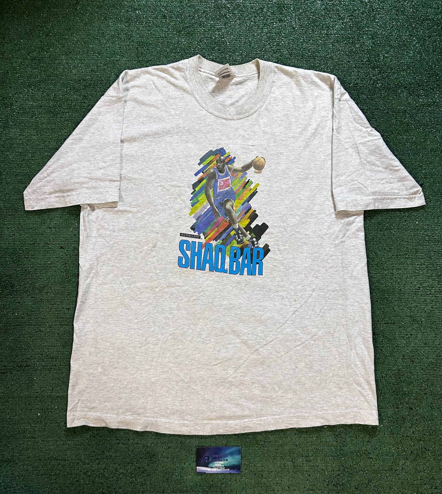Vintage 1990s Nutrilite SHAQ Bar Shaquille NBA tee