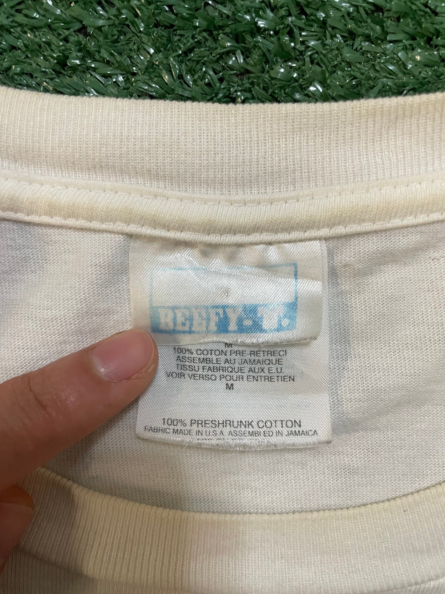 Vintage 1998 Bape Worldwide bapeheads show welcome  to a bape world tee