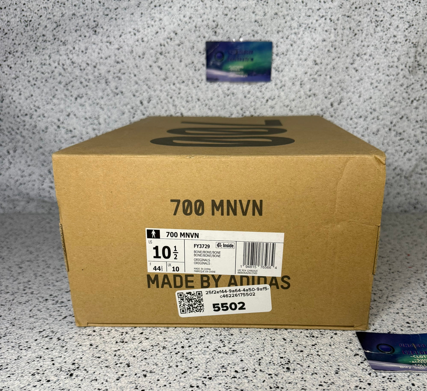 Yeezy 700 MNVN Bone 10.5 Men/12 Women “Preowned”