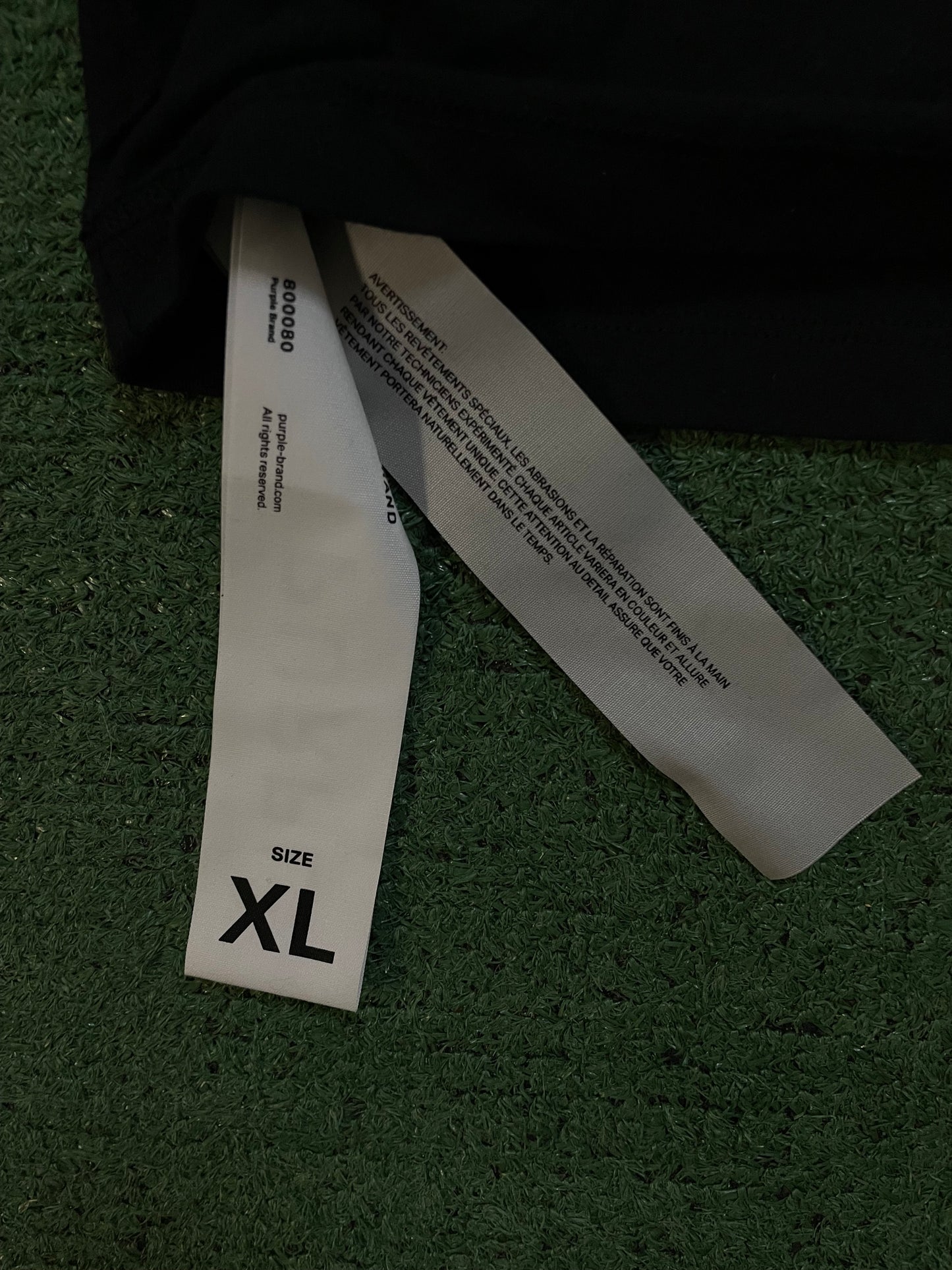 Purple brand fire in the sky tee