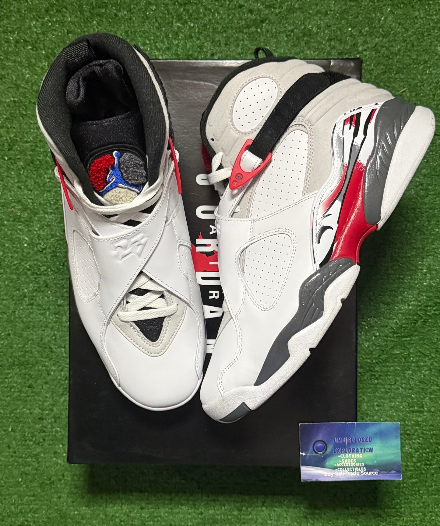 Jordan 8 Bugs Bunny 10.5 Men/12 Women “Preowned”