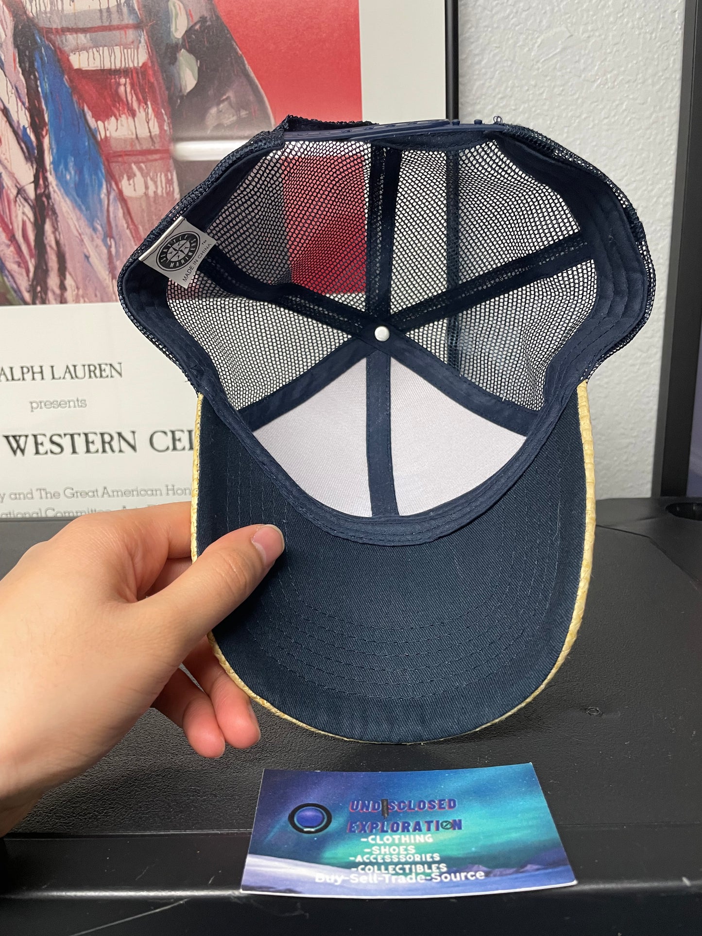 Seattle Mariners woven hat
