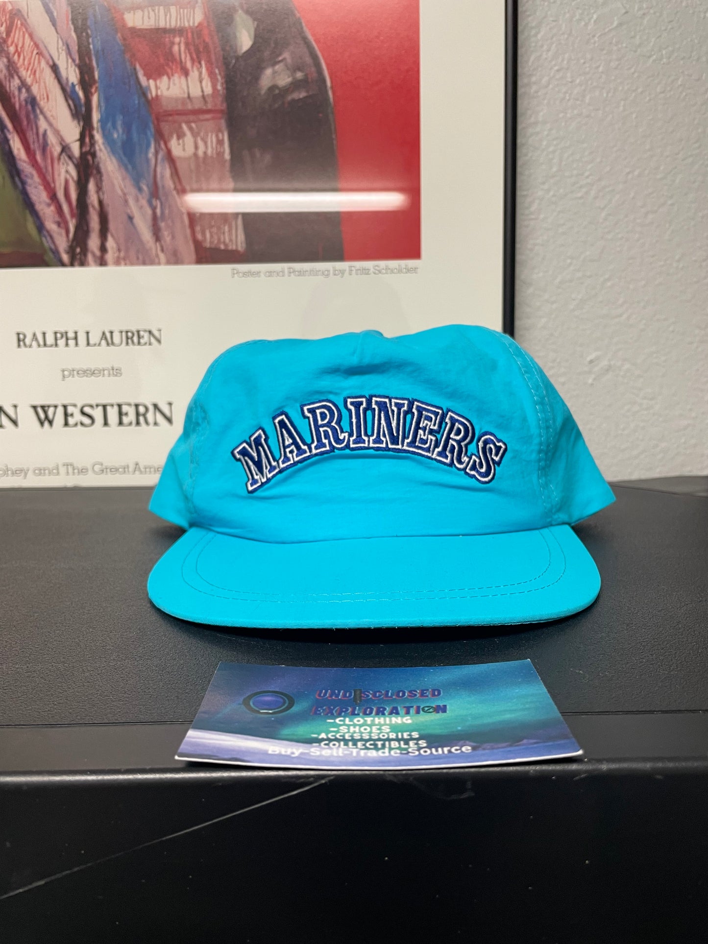 Seattle Mariners neon blue hat