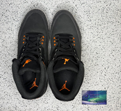 Jordan 3 Fear 10 Men/11.5 Women “Preowned”