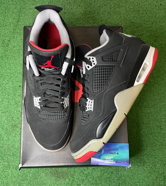 Jordan 4 Bred 2019 size 11men/12.5women