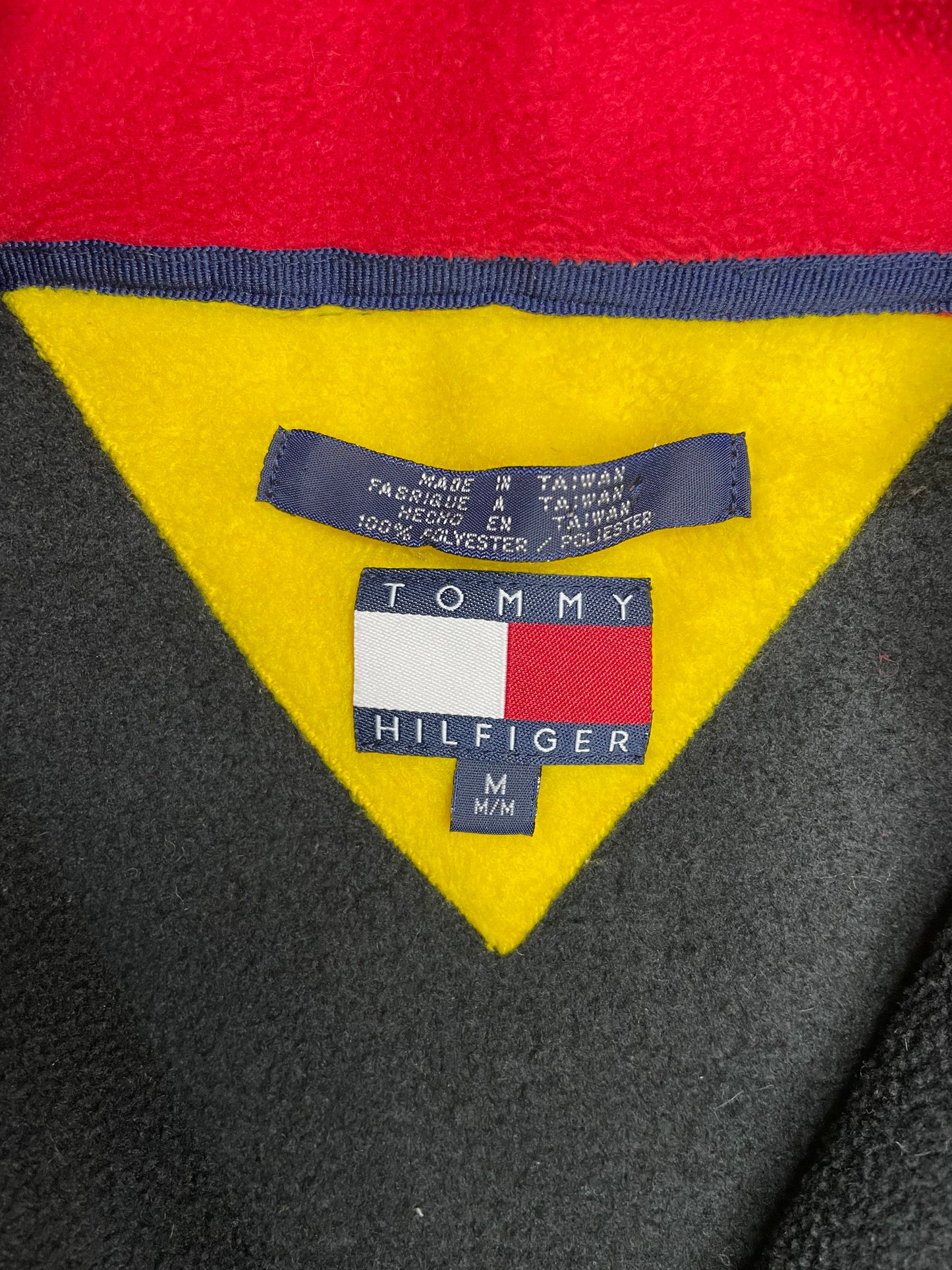 Vintage 1990s Tommy Hilifiger quarter zip fleece
