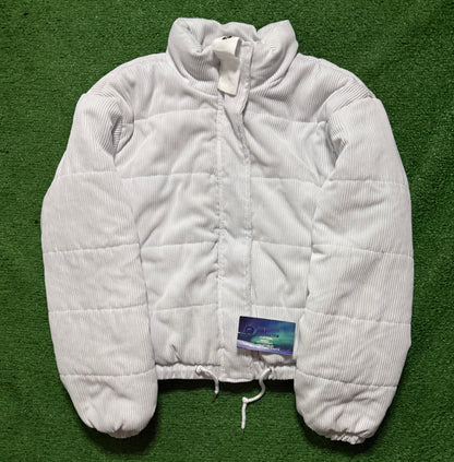 Ashley Outerwear Corduroy Puffer Jacket