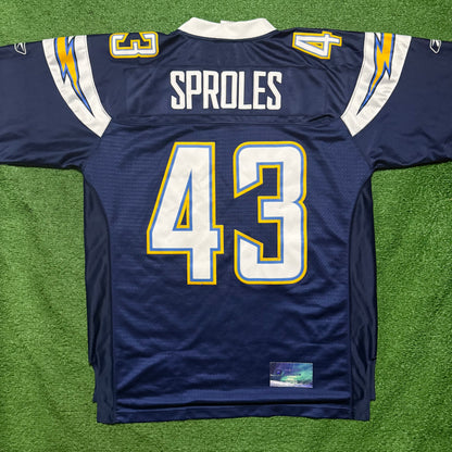 Vintage Reebok Darren Sproles Charger Jersey