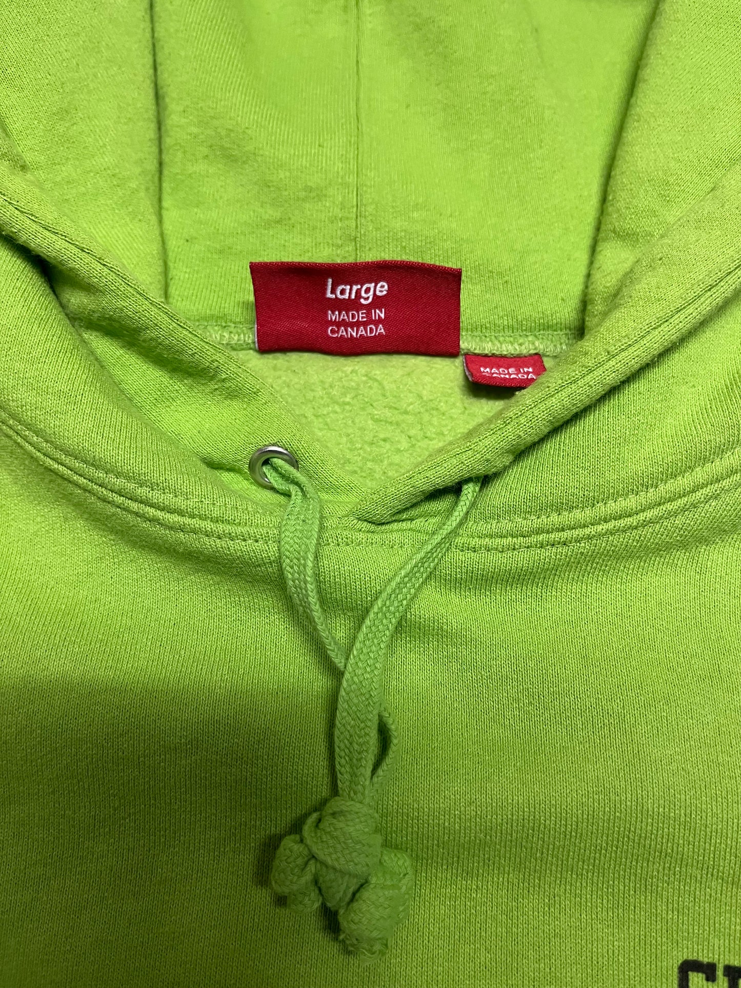 Supreme doggs lime hoodie