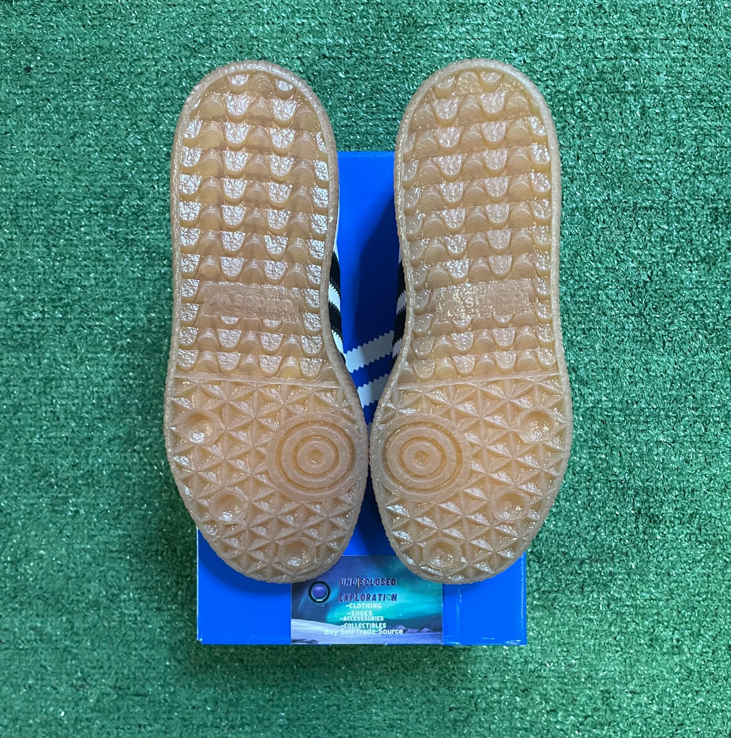 Adidas Sambae white black gum