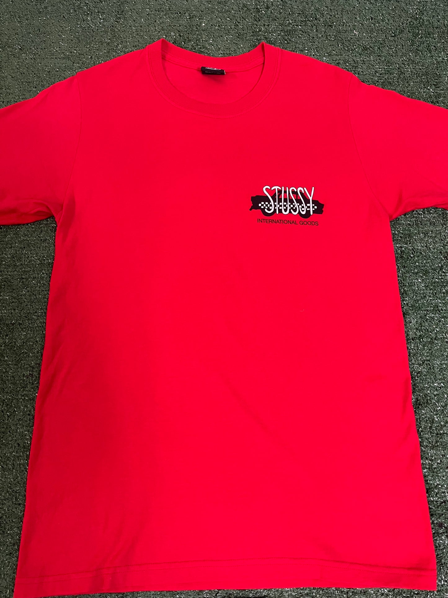 stussy international goods taxi cab tee