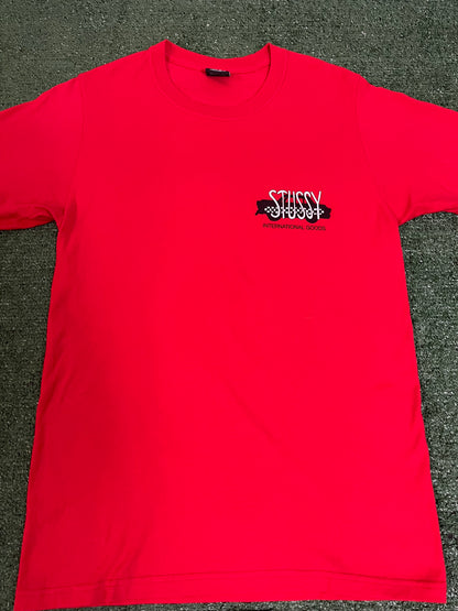 stussy international goods taxi cab tee