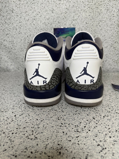 Jordan 3 Midnight Navy 11.5 Men/13 Women “Preowned”