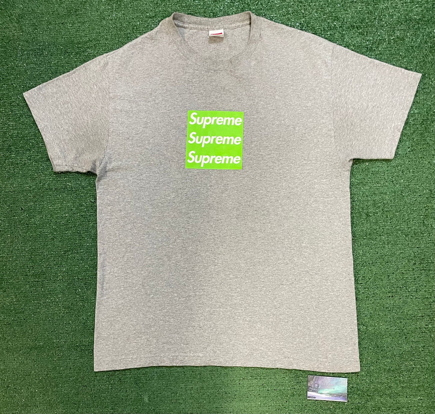 Supreme X asspizza triple box logo Seattle 2021 tee