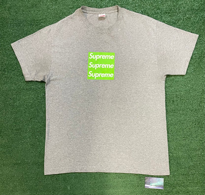 Supreme X asspizza triple box logo Seattle 2021 tee