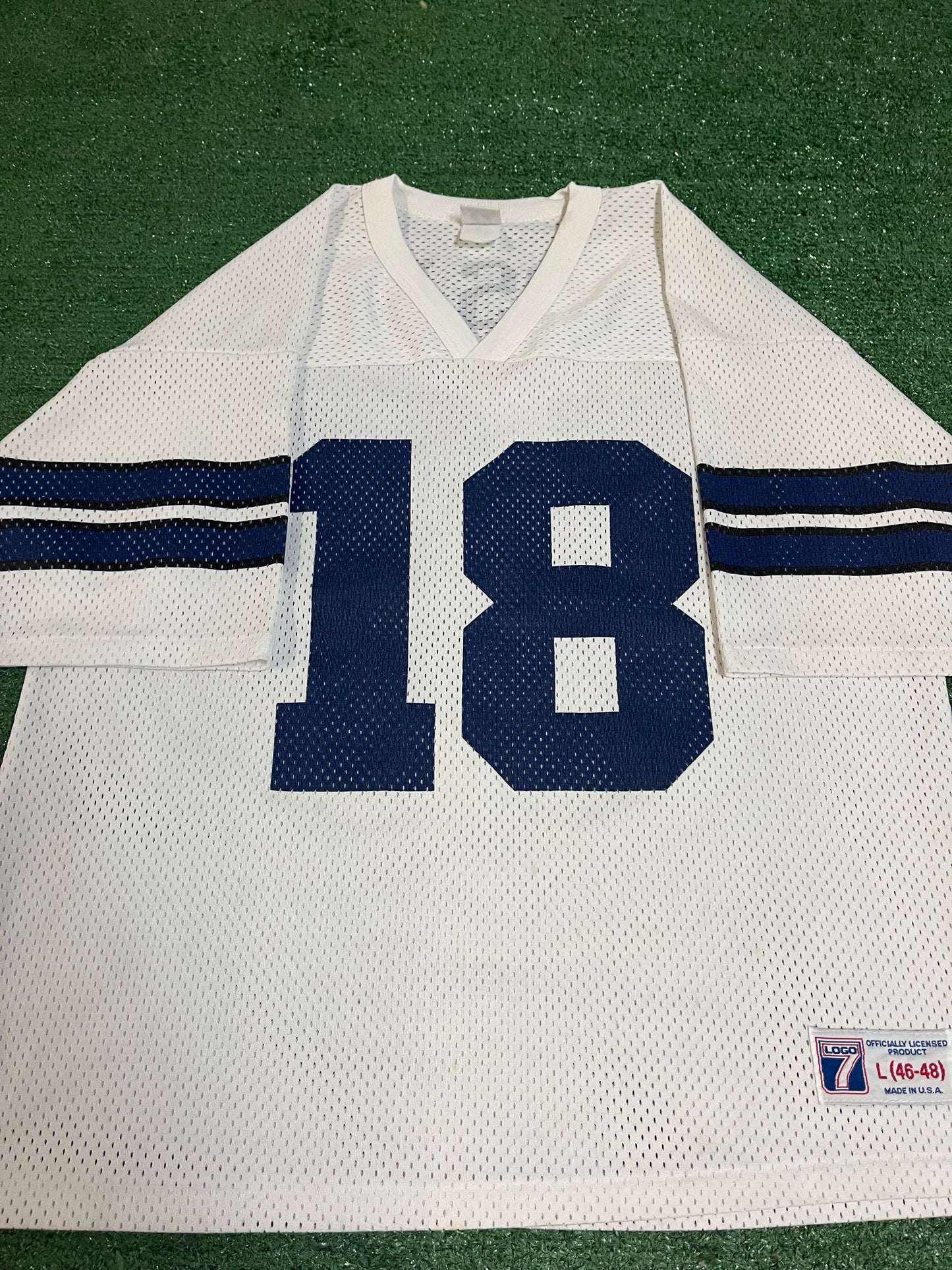 Vintage 1990s mesh football jersey