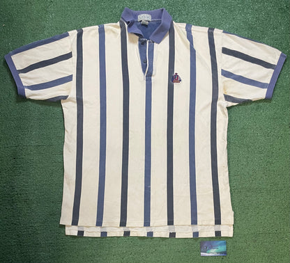 Vintage 1990s IZOD striped polo