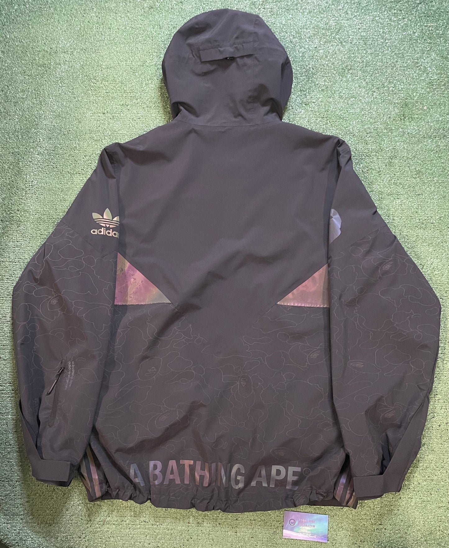 Bape A Bathing Ape X adidas snow jacket