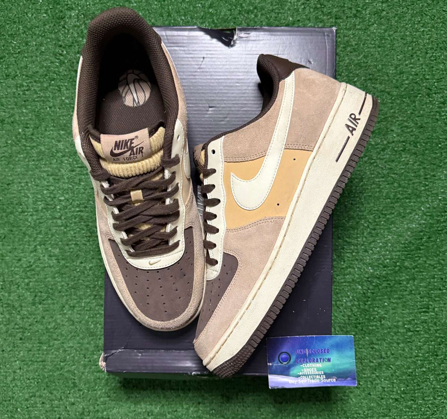 Nike Air Force 1 Baroque Brown 9.5 Men/11 Women “Preowned”