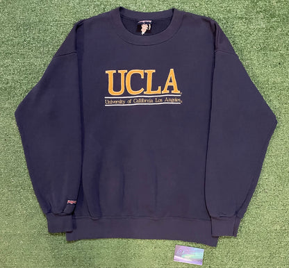 Vintage 1990s UCLA university of California Los Angeles embroidered crewneck