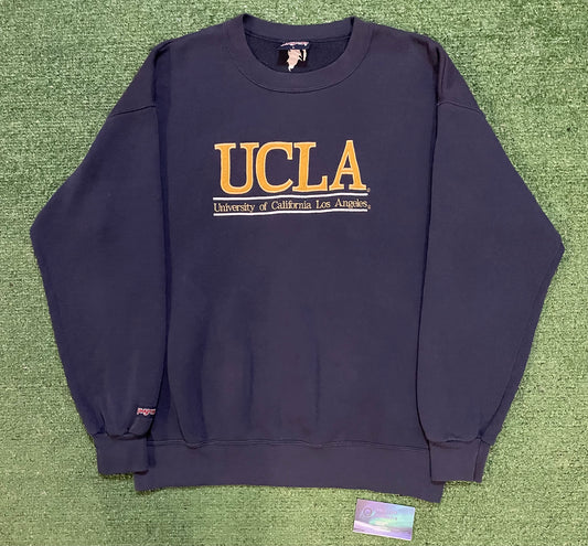 Vintage 1990s UCLA university of California Los Angeles embroidered crewneck
