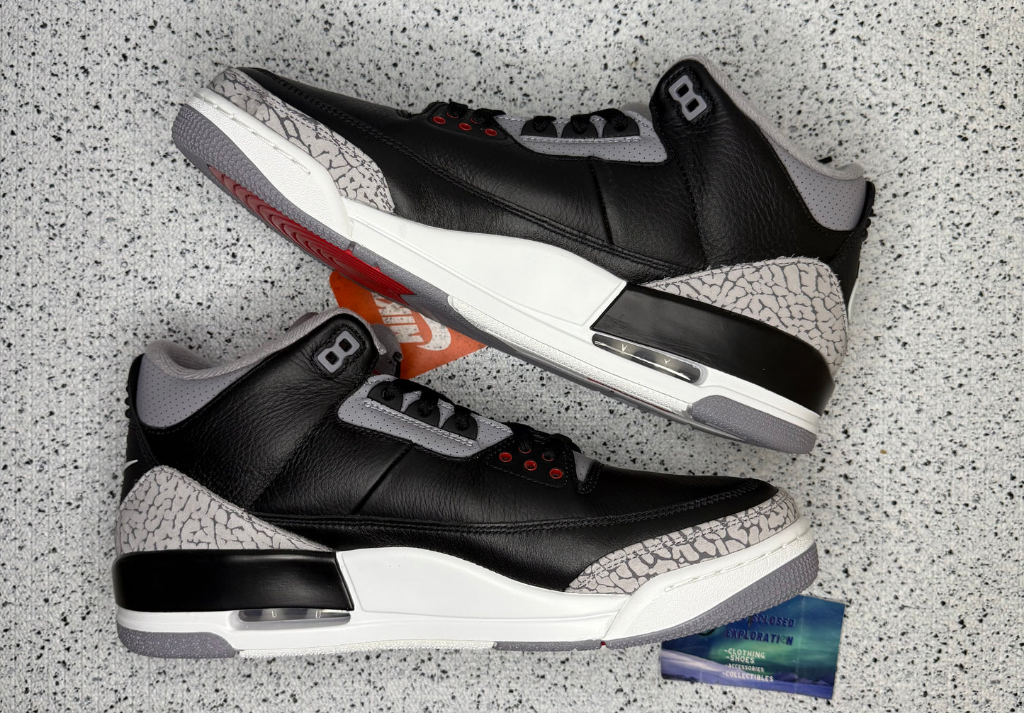 Jordan 3 Black Cement