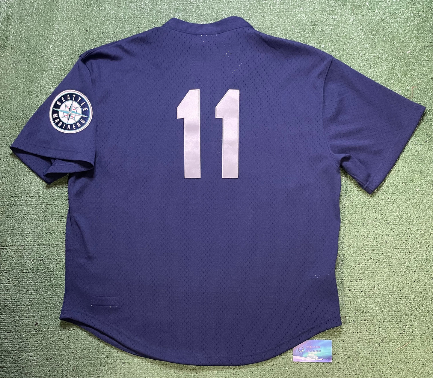 Seattle Mariners batting practice  Edgar Martinez #11 jersey
