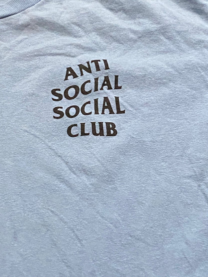 Anti Social Social Club blue tee