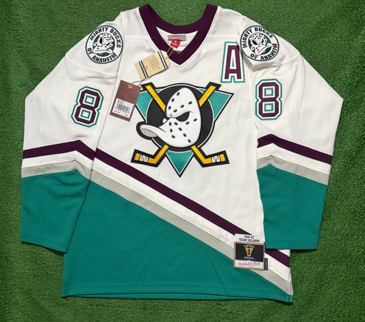 Anaheim Ducks Teemu Selanne Mitchell and Ness Power Play Jersey