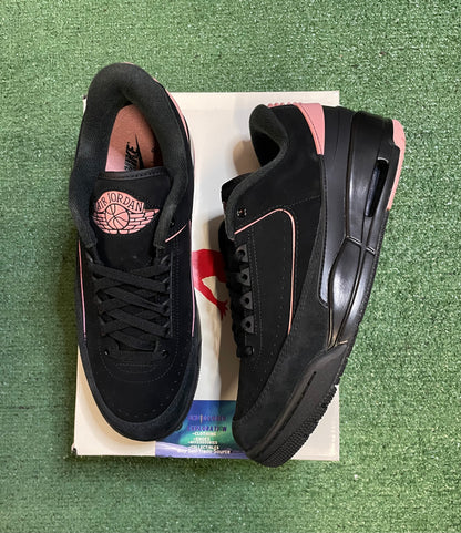 Jordan 2/3 black rust pink