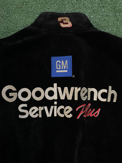 Vintage Goodwrench Service Plus black nascar jacket