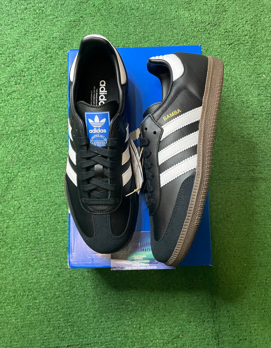 Adidas Samba black white gum