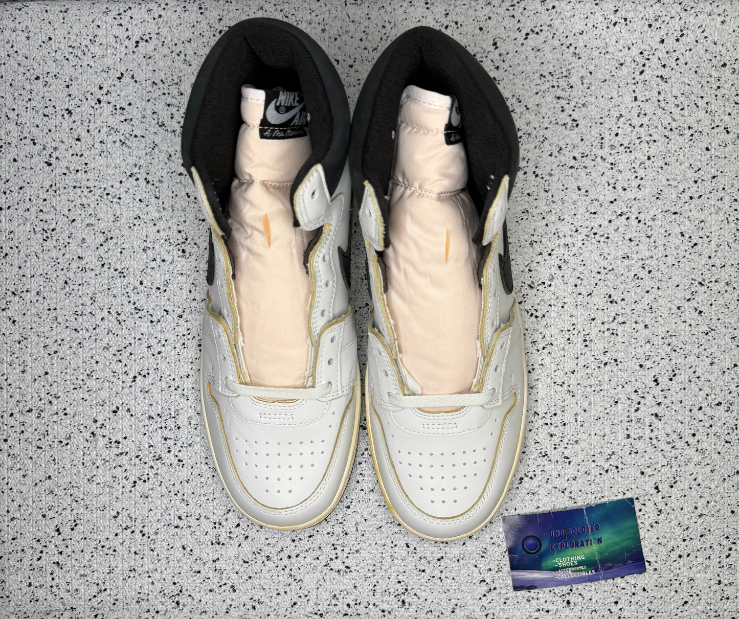 Jordan Air Ship A Ma Maniere White Black