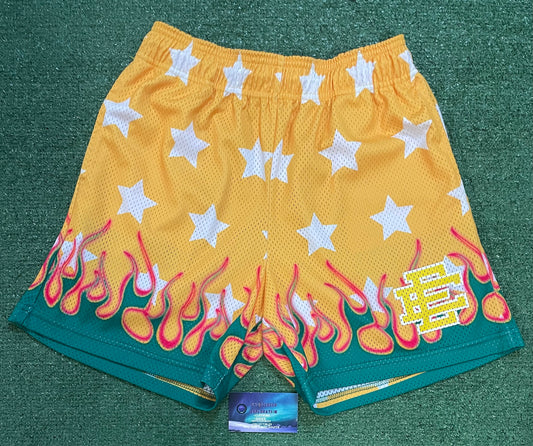 Eric Emanuel flame shorts