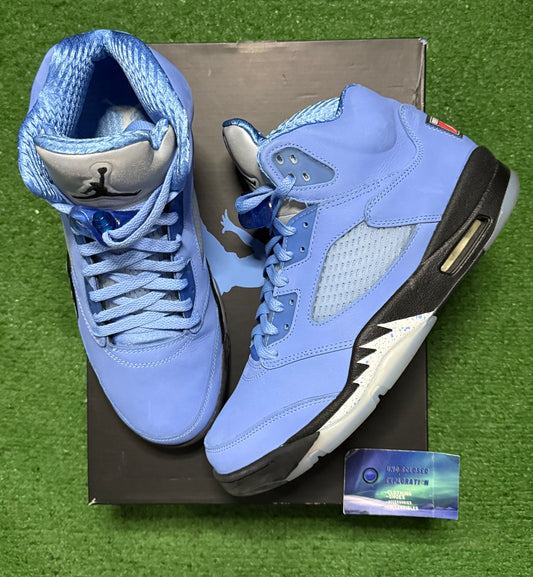 Jordan 5 UNC 11 Men/12.5 Women “Preowned”