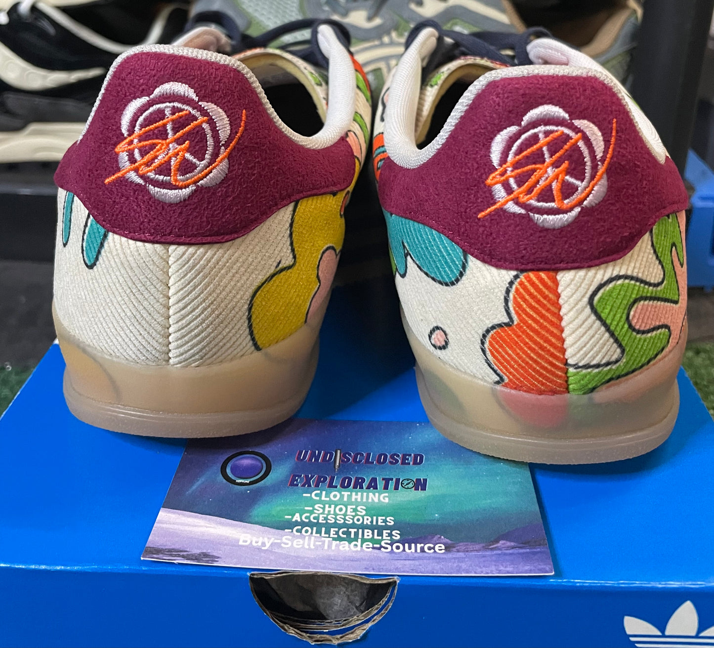Adidas gazelle indoor Sean wotherspoon kaleidoscope lens