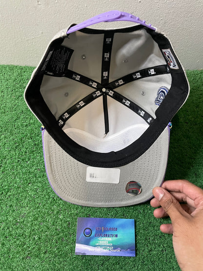 Seattle Mariners grey and light purple hat
