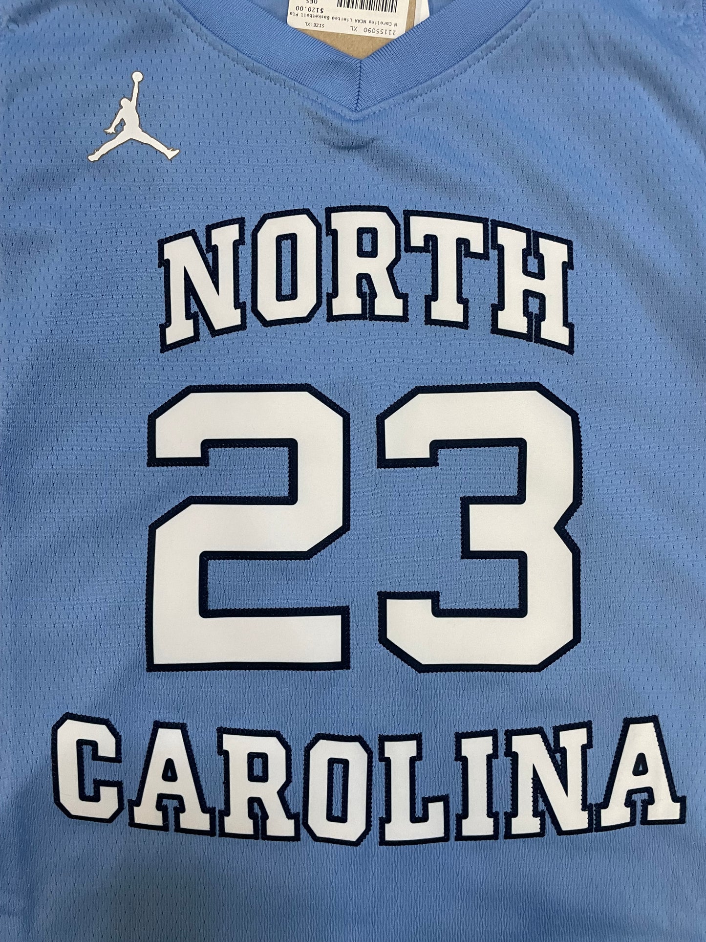 Nike UNC North Carolina Michael Jordan #23 Jersey