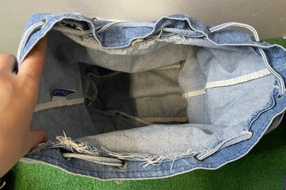 Vintage Winnie The Pooh Disney denim backpack