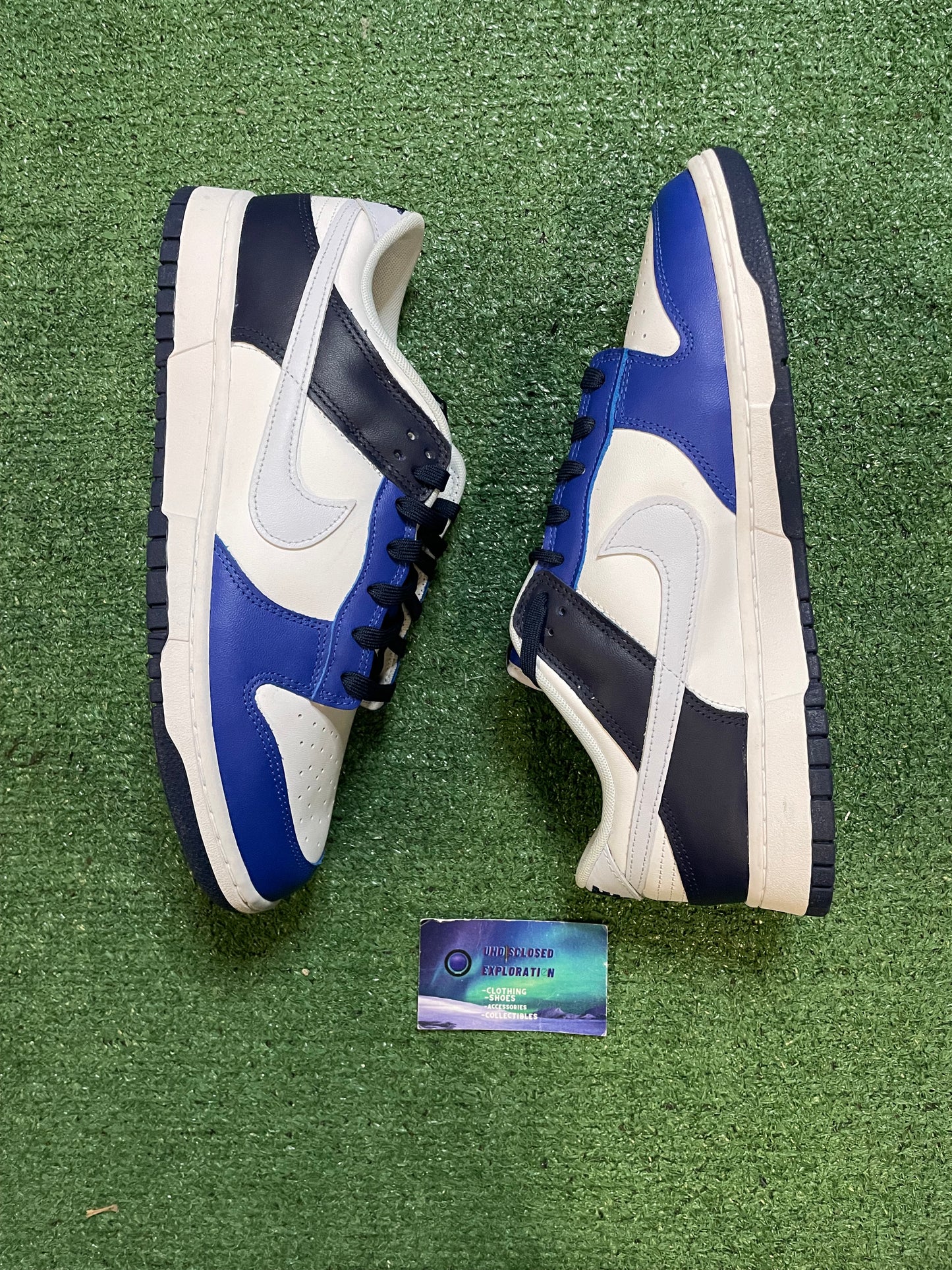 Nike Dunk low game royal navy size 12men/13.5women